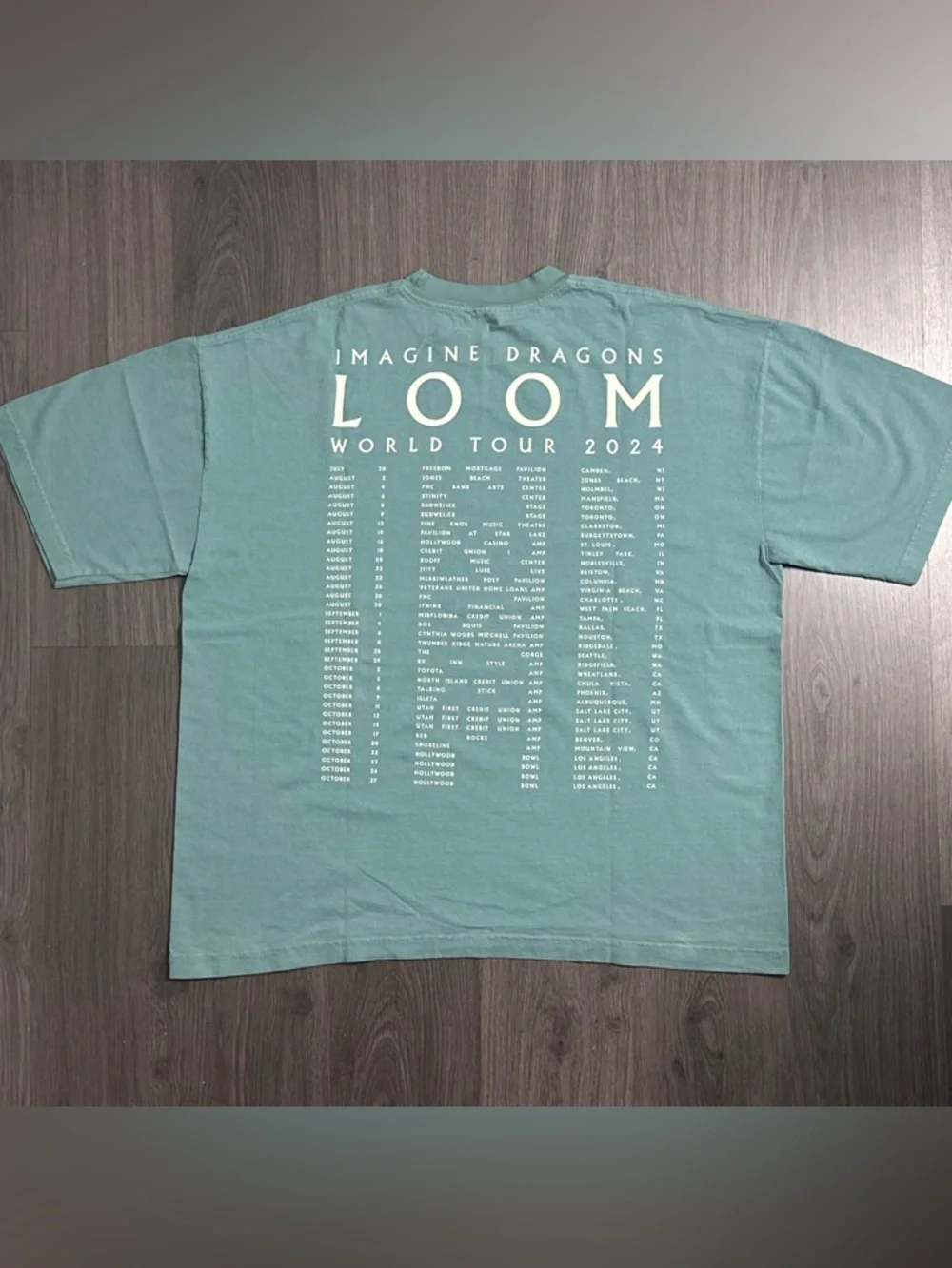 Imagine Dragons Loom World Tour Concert Tee - Picture 3 of 8